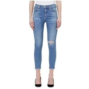 Citizens of Humanity Rocket Crop Mid Rise Skinny Jeans in Keeper Women's Size 26